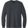 Custom Gildan - Heavy Cotton 100% Cotton Long Sleeve T-Shirt. Dark Heather Gray