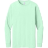 Custom Jerzees Premium Blend Ring Spun Long Sleeve T-Shirt Mint To Be Green