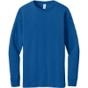 Custom Jerzees Premium Blend Ring Spun Long Sleeve T-Shirt Royal Frost Blue