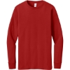 Custom Jerzees Premium Blend Ring Spun Long Sleeve T-Shirt True Red