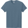 Custom Jerzees Premium Blend Ring Spun T-Shirt Denim Heather Blue