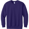 Custom Jerzees - Youth NuBlend Crewneck Sweatshirt. Deep Purple