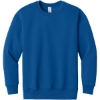 Custom Jerzees - Youth NuBlend Crewneck Sweatshirt. Royal Blue