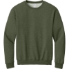 Custom Jerzees - NuBlend Crewneck Sweatshirt. MilGrnHtr