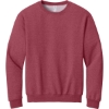 Custom Jerzees - NuBlend Crewneck Sweatshirt. Vintage Heather Red