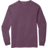 Custom COMFORT COLORS Heavyweight Ring Spun Long Sleeve Tee. Berry Purple