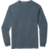 Custom COMFORT COLORS Heavyweight Ring Spun Long Sleeve Tee. Denim Blue