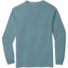 Custom COMFORT COLORS Heavyweight Ring Spun Long Sleeve Tee. Ice Blue