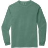 Custom COMFORT COLORS Heavyweight Ring Spun Long Sleeve Tee. Light Green