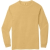 Custom COMFORT COLORS Heavyweight Ring Spun Long Sleeve Tee. Mustard Yellow