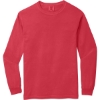 Custom COMFORT COLORS Heavyweight Ring Spun Long Sleeve Tee. Paprika Red