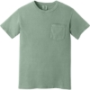 Custom COMFORT COLORS Heavyweight Ring Spun Pocket Tee. Bay Green