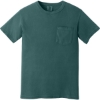 Custom COMFORT COLORS Heavyweight Ring Spun Pocket Tee. Blue Spruce Green