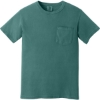 Custom COMFORT COLORS Heavyweight Ring Spun Pocket Tee. Emerald Green