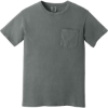 Custom COMFORT COLORS Heavyweight Ring Spun Pocket Tee. Grey