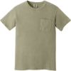 Custom COMFORT COLORS Heavyweight Ring Spun Pocket Tee. Khaki Brown