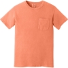 Custom COMFORT COLORS Heavyweight Ring Spun Pocket Tee. Melon Orange