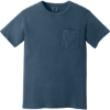 Custom COMFORT COLORS Heavyweight Ring Spun Pocket Tee. Midnight Blue