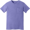 Custom COMFORT COLORS Heavyweight Ring Spun Pocket Tee. Violet Purple