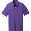 Custom Nike Dri-FIT Vertical Mesh Polo. Court Purple