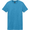 Custom Gildan Softstyle T-Shirt. Heather Sapphire Blue