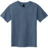 Custom Gildan Youth Softstyle T-Shirt Heather Indigo Blue