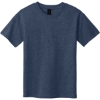 Custom Gildan Youth Softstyle T-Shirt Heather Navy Blue