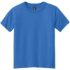Custom Gildan Youth Softstyle CVC Tee Royal Mist Blue