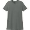 Custom Gildan Softstyle Womens CVC T-Shirt Gunmetal Gray