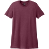 Custom Gildan Softstyle Womens CVC T-Shirt Maroon Mist Red