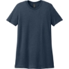 Custom Gildan Softstyle Womens CVC T-Shirt Navy Mist Blue