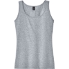 Custom Gildan Softstyle Junior Fit Tank Top. Sport Grey