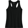 Custom Gildan Softstyle Womens CVC Racerback Tank Pitch Black