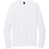 Custom Gildan Softstyle CVC Long Sleeve Tee White