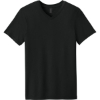 Custom Gildan Softstyle V-Neck T-Shirt. Black
