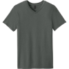 Custom Gildan Softstyle V-Neck T-Shirt. Charcoal Gray