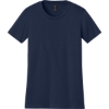 Custom Gildan Womens Softstyle Midweight Tee Navy Blue