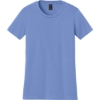 Custom Gildan Womens Softstyle Midweight Tee Violet Purple