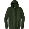 Custom Jerzees Eco Premium Blend Pullover Hooded Sweatshirt Military Green Heather