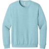 Custom Jerzees Eco Premium Blend Crewneck Sweatshirt Cloud Heather Blue