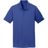 Custom Nike Dri-FIT Solid Icon Pique Modern Fit Polo. Deep Royal Blue