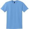 Custom Gildan DryBlend 50 Cotton/50 Poly T-Shirt. Carolina Blue