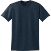 Custom Gildan DryBlend 50 Cotton/50 Poly T-Shirt. Heather Dark Navy Blue