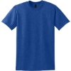 Custom Gildan DryBlend 50 Cotton/50 Poly T-Shirt. Heather Deep Royal Blue