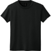 Custom Gildan Youth DryBlend 50 Cotton/50 Poly T-Shirt. Black