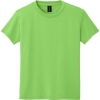 Custom Gildan Youth DryBlend 50 Cotton/50 Poly T-Shirt. Lime Green
