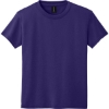Custom Gildan Youth DryBlend 50 Cotton/50 Poly T-Shirt. Purple