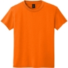 Custom Gildan Youth DryBlend 50 Cotton/50 Poly T-Shirt. S. Orange