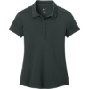 Custom Nike Womens Dri-FIT Players Modern Fit Polo. Anthracite Gray