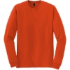 Custom Gildan - DryBlend 50 Cotton/50 Poly Long Sleeve T-Shirt. Orange